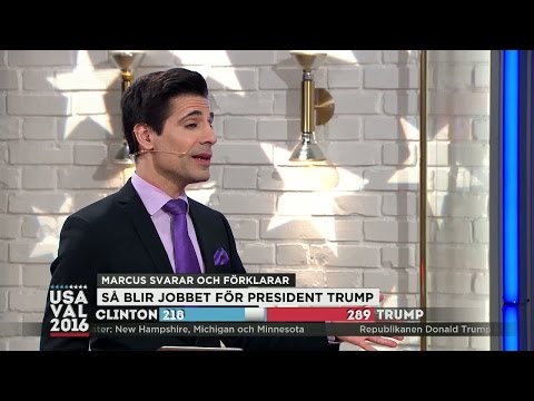 Marcus Oscarsson: Så blir jobbet för Trump - Nyhetsmorgon (TV4)