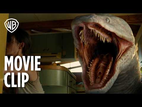Titanoboa Snake Attack - Movie Clip