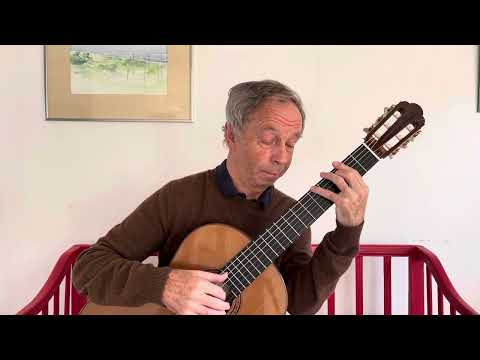 Most beautiful classical guitar pieces : Mazurka-chôro by Heitor Villa-Lobos. Göran Söllscher guitar