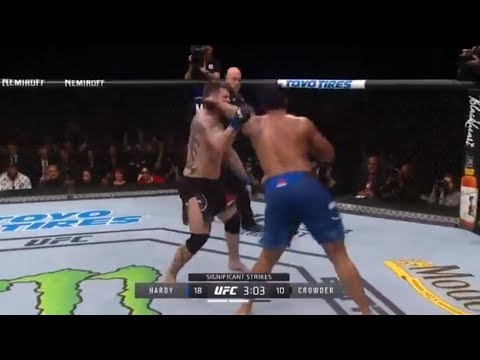 Allen Crowder Says Greg Hardy’s Inexperience Lead To DQ Finish In Brooklyn