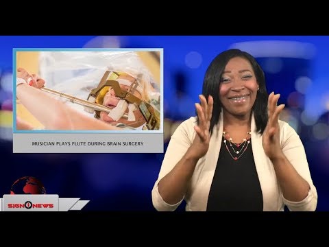 Musician plays flute during brain surgery (ASL - 3.31.18)