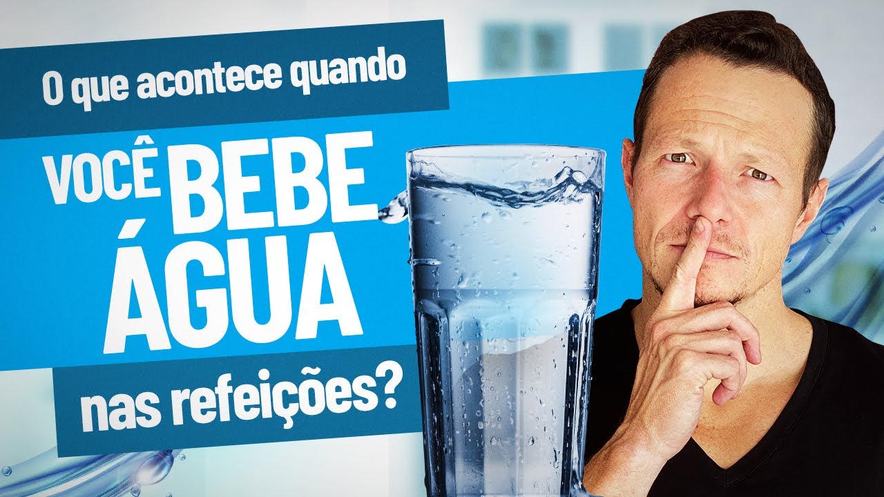 Tomar ÁGUA Enquanto Come Dá Nisso (Mito Revelado)