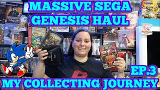 My Videogame Collecting Journey...MASSIVE SEGA GENESIS Haul! (Episode 3) Only $20!?!?!