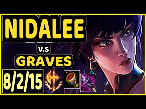 BLABER (NIDALEE) vs GRAVES - 8/2/15 KDA JUNGLE CHALLENGER GAMEPLAY - NA