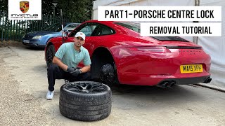 How to Remove Centre Lock Wheels on a Porsche 911? Part 1