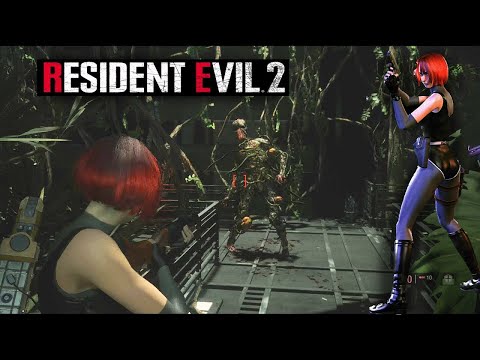 Resident Evil 2 MOD - Regina Dino Crísis - With Sound Theme