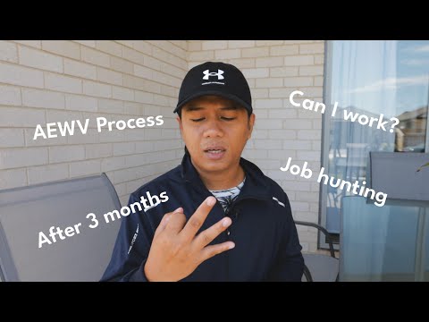 Job Hunting after 3 months | Processing my AEWV + Q&A