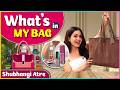 What S In My Bag Ft Shubhangi Aka Angoori Bhabhi Mango Spoon Medicines More Essential Items