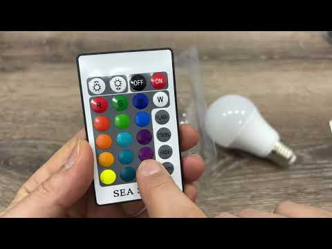 Budget Smart RGB Light Bulb with Remote Controller