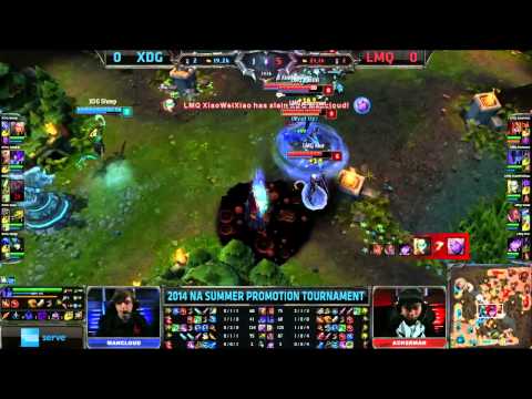 XDG vs LMQ   Match 1   NA Summer Promotion Qualifier   XDG vs LMQ VOD