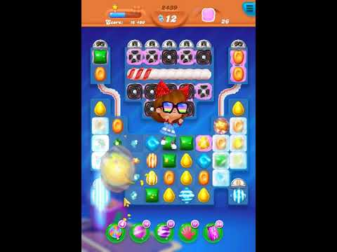 Candy Crush Soda Saga level 2439 Get 2 Stars, 28 Moves Complete