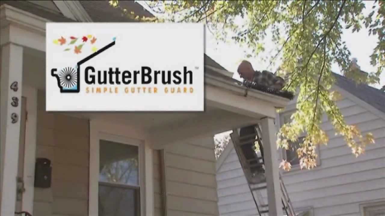 GutterBrush Gutter Guard - Affordable Gutter Guards