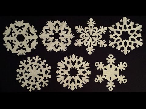 image-How do you make a simple snowflake?