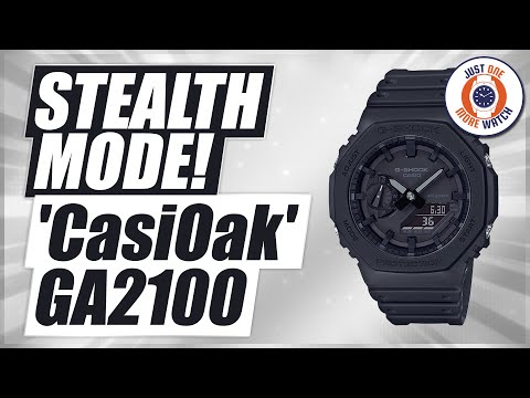 The Coolest Watch $99 CAN'T Buy! The 'CasiOak' GA2100