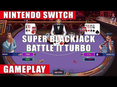 Super Blackjack Battle II Turbo - The Card Warriors Nintendo Switch Gameplay - YouTube