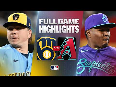 애리조나 VS 밀워키 4:7 MLB 하이라이트