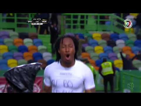 Golo de Gelson Martins: Sporting (1)-0 Moreirense (Liga 24ª J)