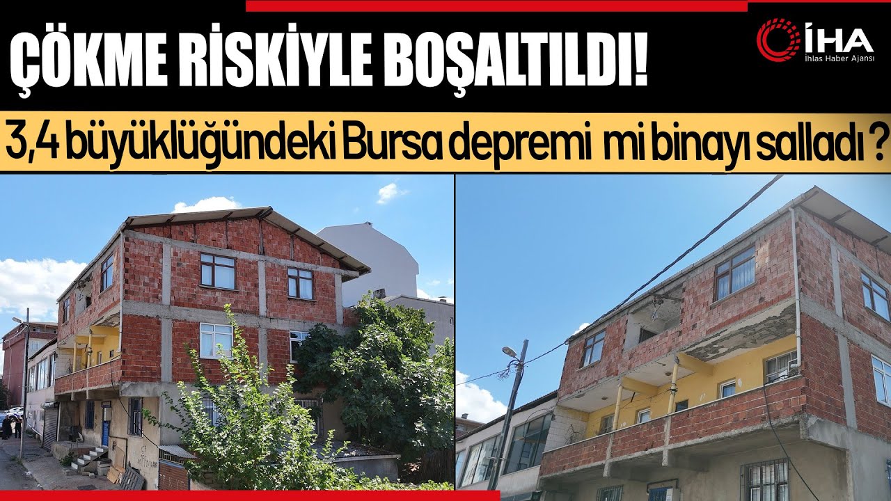 İstanbul’da deprem paniği: 3 katlı bina tahliye edildi!