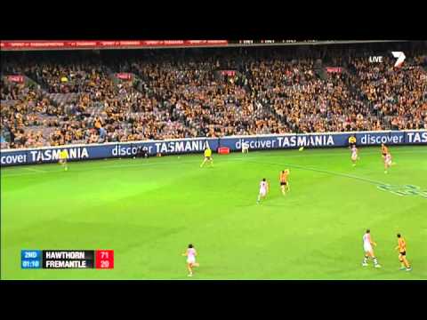 Round 3 AFL - Hawthorn v Fremantle Highlights