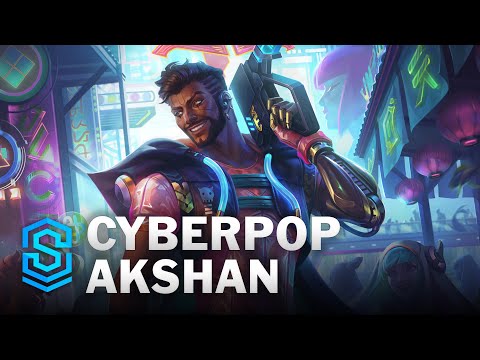 Cyberpop Akshan Skin Spotlight - League of Legends