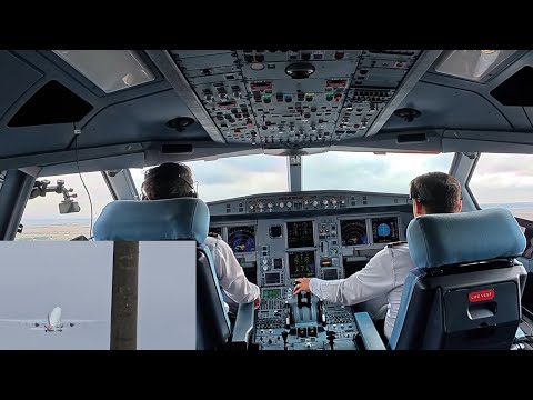PILOT EYE VIEW - A330 Takeoff & Engine Start-up Secrets | Cockpit View | Bucharest to New York