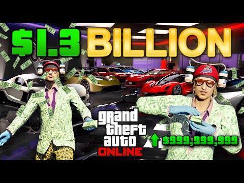 GTA 5 BILLIONAIRE SECRETS - How I made $1.3 BILLION in GTA Online on EASY MODE 2025 Money Methods