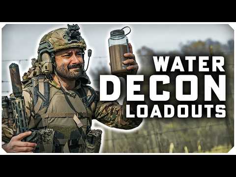 Water Decon Loadouts for Individuals and Teams in the Field