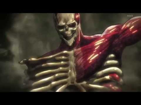 Shingeki no Kyojin - Eren transformation (Episode 9)
