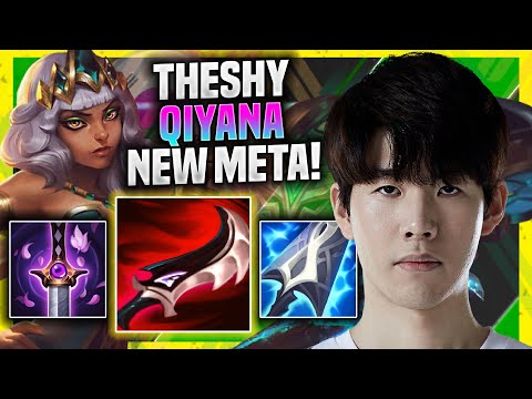 THESHY NEW META QIYANA TOP ( NEW CHANGES )! - IG TheShy Plays Qiyana Top vs Kennen! | Season 11