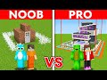 MILO CHIP Vs JJ MIKEY Noob Vs Pro SAFEST SECURITY HOUSE BUILD CHALLENGE Minecraft
