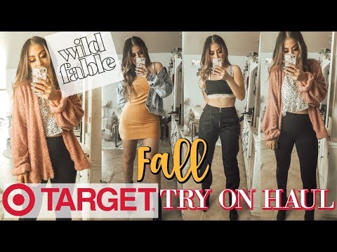 TARGET FALL TRY ON HAUL 'WILD FABLE COLLECTION' IS IT WORTH IT? Video