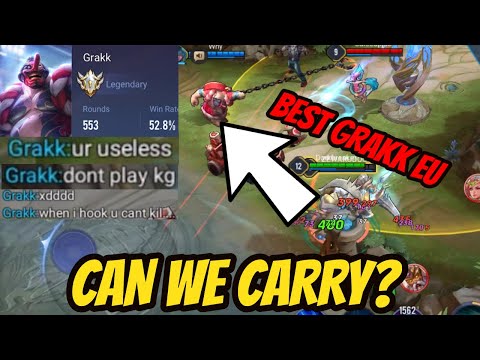 PRO GRAKK CARRYING TRASH KILGROTH 1V9  | AoV | 傳說對決 | RoV | Liên Quân Mobile