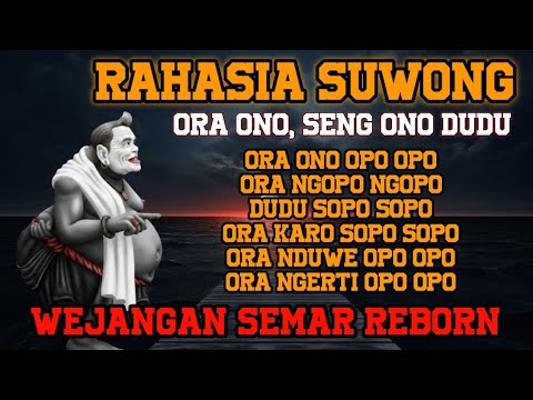 RAHASIA SUWUNG: Gerbang Spiritual Jawa Sing Paling Wingit | Wejangan Semar