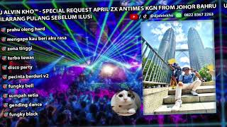 Download lagu DJ ALVIN KHO™ - FULL BASS DUGEM SPECIAL REQUEST APRIL ZX ANTIMES KGN FROM JOHOR BAHRU mp3
