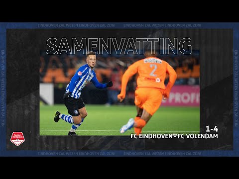 Samenvatting FC Eindhoven - FC Volendam (1-4)