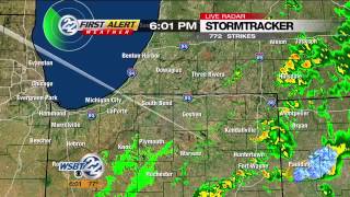 Minor, temporary flooding in South Bend