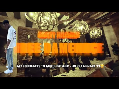 Kay Foh Reacts To Adott Hilfiger - Free Da Menace👀😂