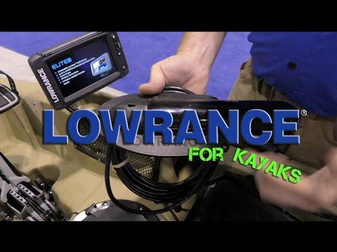NEW Lowrance Fish Finders & Mounts for Kayak Anglers!