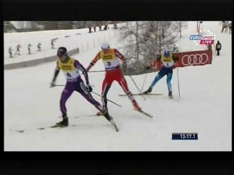 2013/14 combinata 10 km Lillehammer/2 - Frenzel, Krog, Akito Watabe