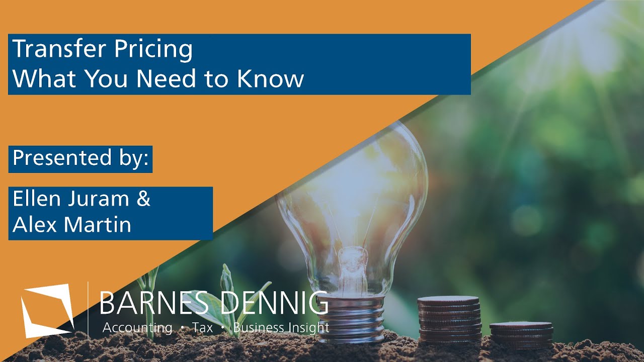 Transfer Pricing - What You Need to Know