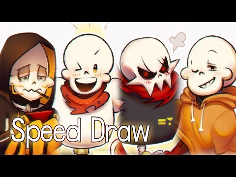 【Undertale】We Are Papyrus - Speed Draw【SAI】