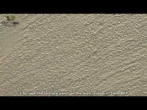 Crystone Paint Application Guide -Texture Effect Coating