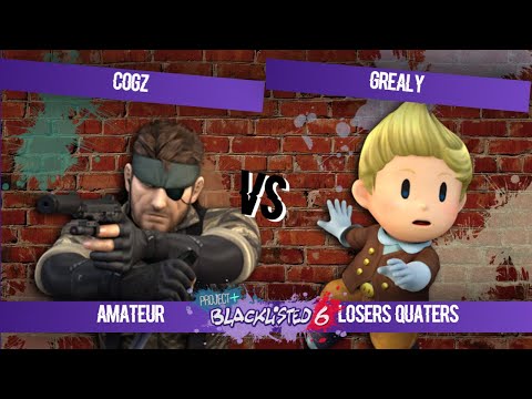 Blacklisted 6 Ammy Bracket LQ - Cogz (Snake) vs sfy | grealy (Lucas)