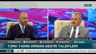 AHMET DEMİRCİ: TARIM TEŞKİLATI ÇALIŞANLARININ HAKLARI BİR AN ÖNCE VERİLMELİ