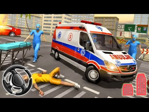 Police Ambulance Game - City Emergency Rescue VAN Driving Simulator | Android Gameplay