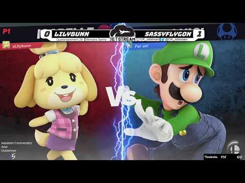 Quarantainment 29 Winners Semis - Lilybunn (Isabelle) Vs. SassyFlygon (Luigi) Smash Ultimate - SSBU
