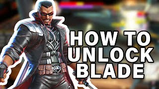 HOW to UNLOCK BLADE | 4 Star the Lvl 20 Deadliest Prey ► Marvel Ultimate Alliance 3 (MUA3)