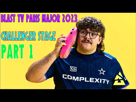 BEST MOMENTS, CLUTCHES AND HIGHLIGHTS of Blast.tv Paris Major 2023 CHALLENGERS STAGE! PART ONE