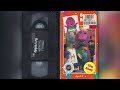 Barney S Birthday 1992 1993 VHS Release Canadian Relese Black VHS
