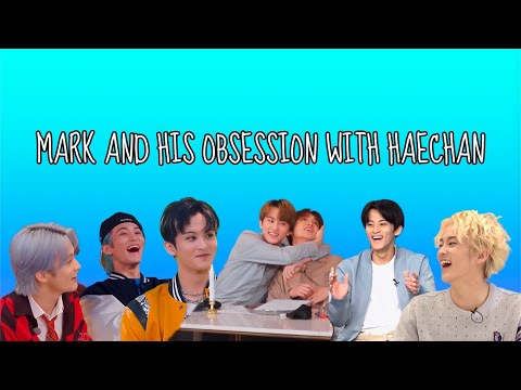 mark being obsessed with haechan for 14 minutes